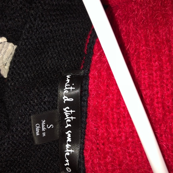 Pre-owned. United States Sweaters. Christmas Elf sweater dress - Picture 3 of 5